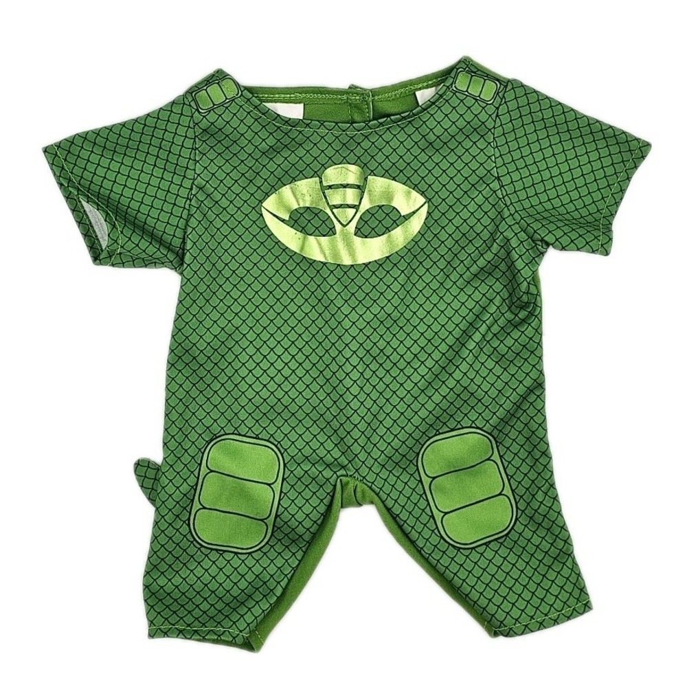 Build A Bear PJ Masks Gekko Costume Outfit Green Lizard Superhero BAB
